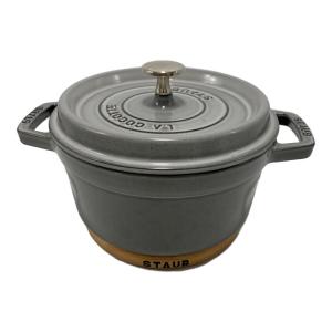 Staub (ストウブ) ピコ・ココット ラウンド SIZE 20cm グレー