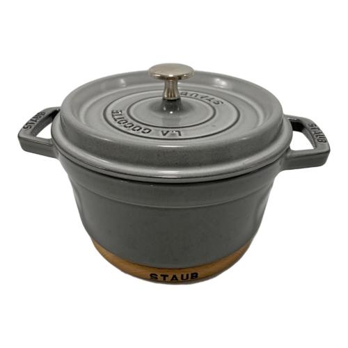 Staub (ストウブ) ピコ・ココット ラウンド SIZE 20cm グレー