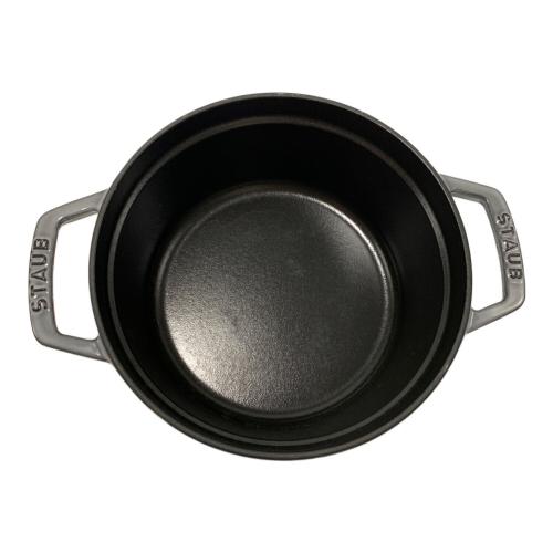 Staub (ストウブ) ピコ・ココット ラウンド SIZE 20cm グレー