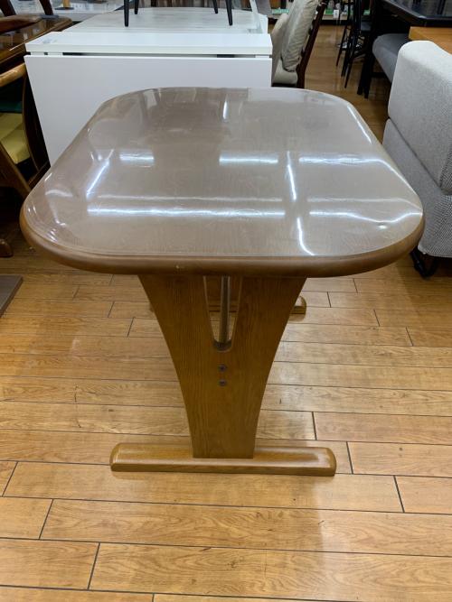浜本工芸 (ハマモトコウゲイ) ダイニングテーブル レッド ブラウン LDT-1030