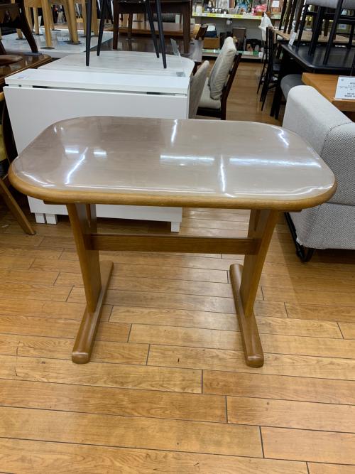 浜本工芸 (ハマモトコウゲイ) ダイニングテーブル レッド ブラウン LDT-1030