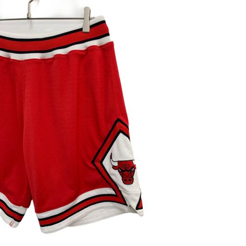 MITCHELL & NESS (ミッチェルアンドネス) バスケパンツ BULLS 44 L レッド