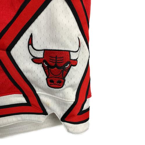 MITCHELL & NESS (ミッチェルアンドネス) バスケパンツ BULLS 44 L レッド