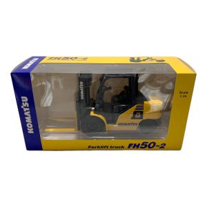 KOMATSU (コマツ) フォークリフトトラック モデルカー FH50-2 1/24 スケールモデル