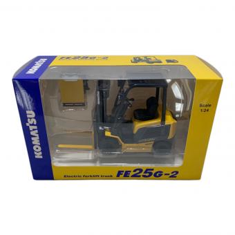 KOMATSU (コマツ) 電動フォークリフト モデルカー FE25G-2 1/24 スケールモデル