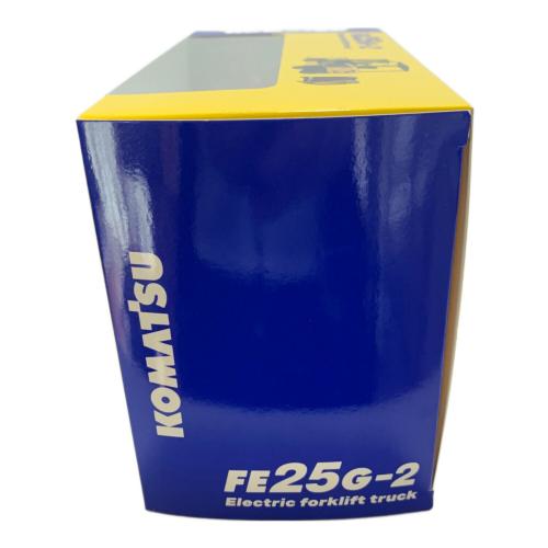 KOMATSU (コマツ) 電動フォークリフト モデルカー FE25G-2 1/24 スケールモデル