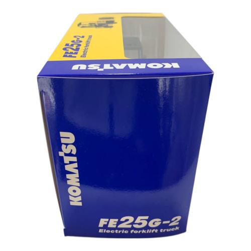 KOMATSU (コマツ) 電動フォークリフト モデルカー FE25G-2 1/24 スケールモデル
