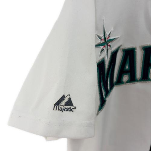 Majestic (マジェスティック) 野球ユニフォーム MARINERS ICHIRO 51 ユニセックス ホワイト