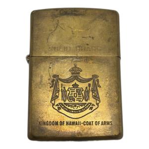 ZIPPO (ジッポ) オイルライター 1990年製 KINGDOM OF HAWAII COAT OF ARMS