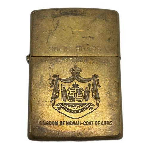 ZIPPO (ジッポ) オイルライター 1990年製 KINGDOM OF HAWAII COAT OF ARMS