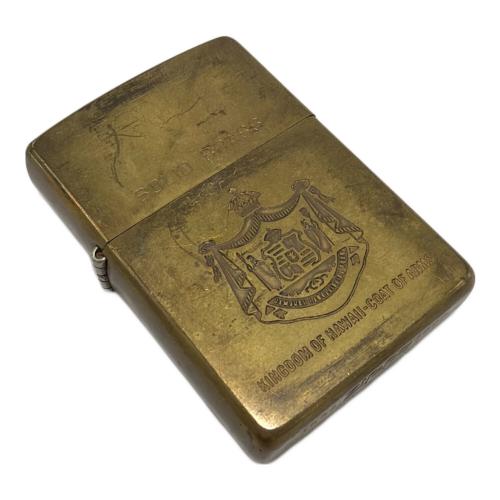 ZIPPO (ジッポ) オイルライター 1990年製 KINGDOM OF HAWAII COAT OF ARMS