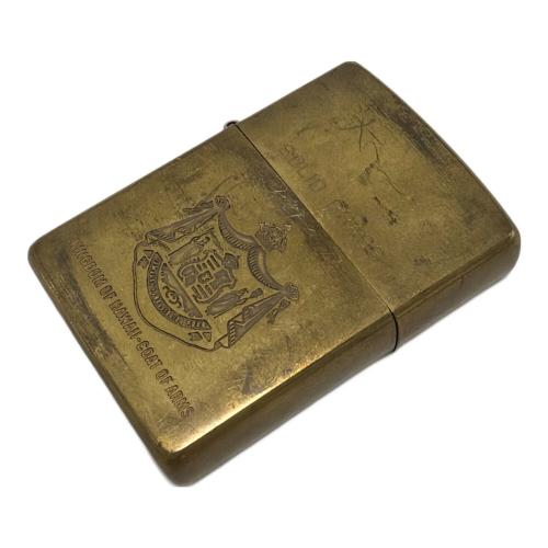 ZIPPO (ジッポ) オイルライター 1990年製 KINGDOM OF HAWAII COAT OF ARMS