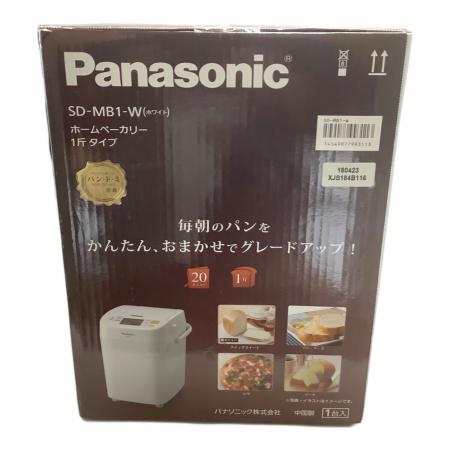 Panasonic (パナソニック) ホームベーカリー SD-MB1-W 未使用品