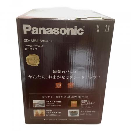 【未使用】Panasonic ホームベーカリー SD-MB1 Panasonic (パナソニック) ホームベーカリー SD-MB1-W 未使用品