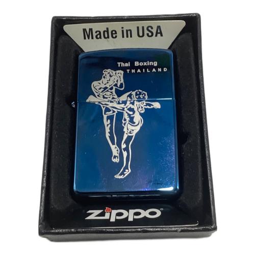 ZIPPO (ジッポ) オイルライター 2012年製 Thai Boxing THAILAND