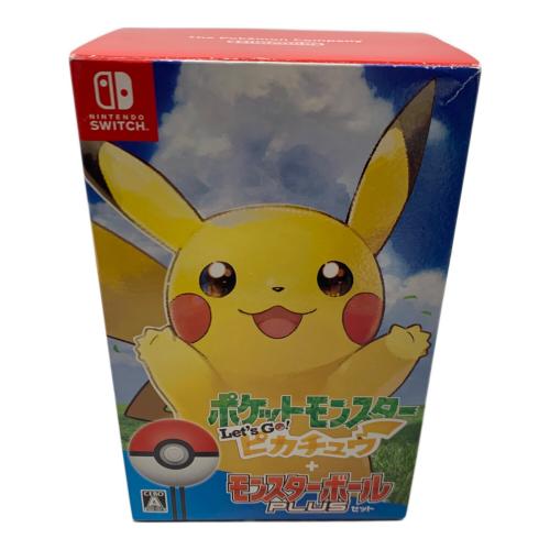 任天堂 (ニンテンドー) ポケットモンスター Let's Go! ピカチュウ モンスターボール Plusセット Nintendo Switch用ソフト CERO A (全年齢対象)