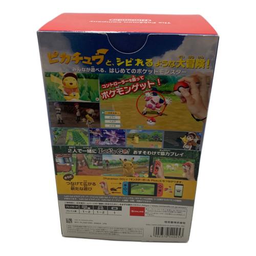 任天堂 (ニンテンドー) ポケットモンスター Let's Go! ピカチュウ モンスターボール Plusセット Nintendo Switch用ソフト CERO A (全年齢対象)