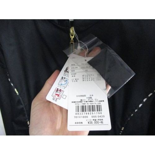 M U SPORTS ゴルフウェア(トップ) ブラック 未使用品