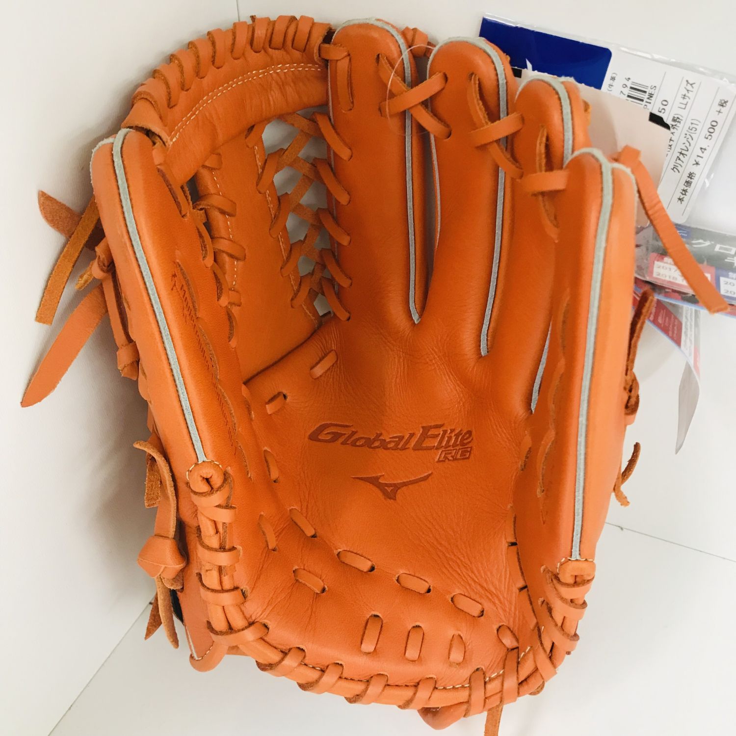 Mizuno Pro 野球グローブ 51 オレンジ Mizuno Pro 野球グローブ