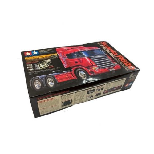 (タミヤ) 電動RC組立キット スカニア R620 6×4 ハイライン 未使用品  フルオペレーションセット　1/14