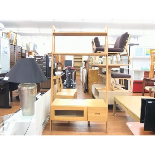高野木工 (タカノモッコウ) テレビボード ナチュラル  レイリア92