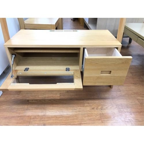 高野木工 (タカノモッコウ) テレビボード ナチュラル  レイリア92