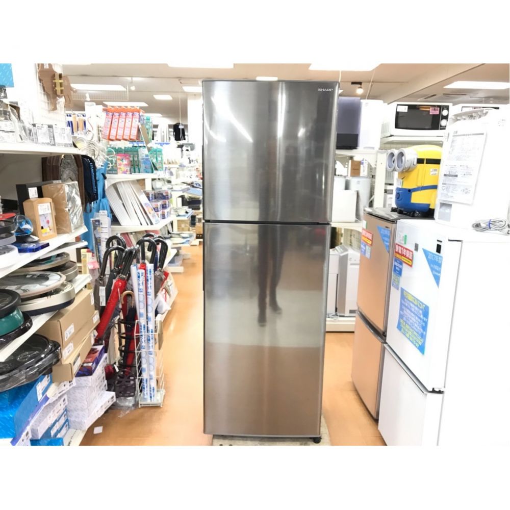 【6ヵ月保証】参考定価￥79,800 2018年 SHARP シャープ 225L 冷蔵庫 SJ-D23D-S ナノ低温脱臭触媒 LED照明♬ SHARP (シャープ) 2ドア冷蔵庫 SJ-D23D-S 2018年製 225L｜トレファクONLINE