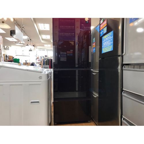 SHARP (シャープ) 両開き3ドア冷蔵庫 SJ-GW36D-R 2017年製 356L