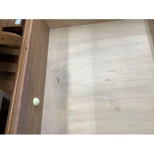 karimoku (カリモク) 1面ドレッサー ブラウン 1枚扉　引き出し付 上段引出取手後付け難有