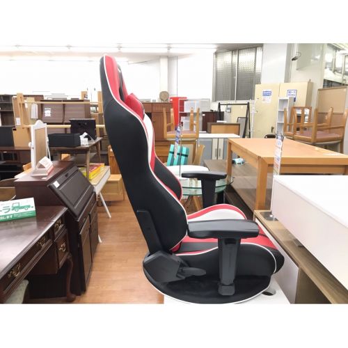AKRACING (エーケーレーシング) ゲーミングチェア レッド×ブラック ロータイプ