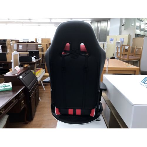 AKRACING (エーケーレーシング) ゲーミングチェア レッド×ブラック ロータイプ