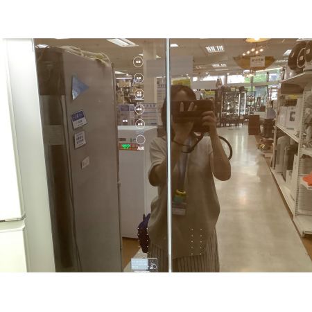 TOSHIBA (トウシバ) 6ドア冷蔵庫 GR-H460FV 2015年製 458L ガラストップ・鏡面仕上げ・タッチオープン 自動製氷機能 ガラストップ・タッチパネル・鏡面仕上げ