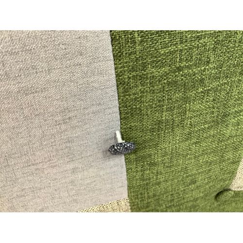 Atease (アティース) 3人掛けソファー マルチカラー 布 パッチワークソファ