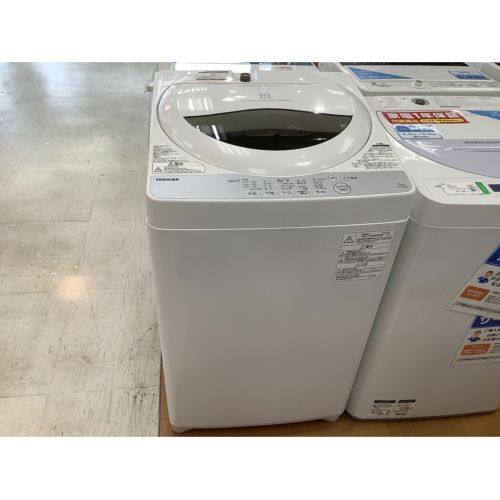 TOSHIBA (トウシバ) 全自動洗濯機 5.0kg AW-5G6 2018年製 50Hz／60Hz 