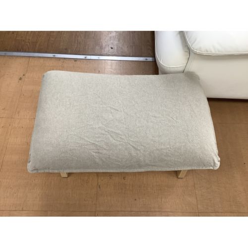 無印良品 (ムジルシリョウヒン) ハイバックリクライニングソファー1シーター ベージュ +オットマン14.900円