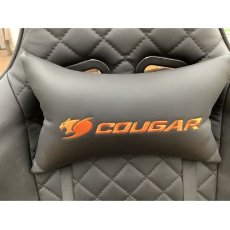 Cougar (クーガ) ゲーミングチェア ブラック×オレンジ 177