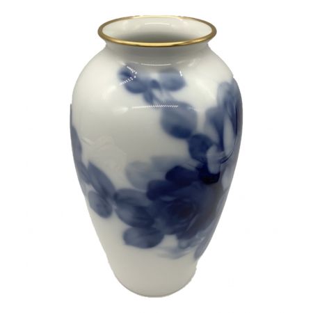 大倉陶園 (オオクラトウエン) 花瓶 ■2A/8011 ブルーローズ23㎝