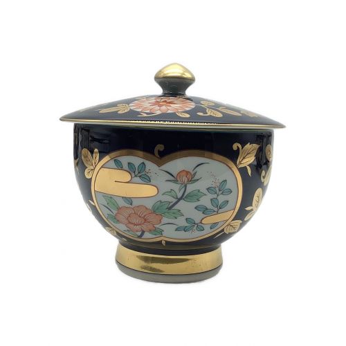 有田焼 (アリタヤキ) 蓋付茶器湯呑み揃え 藍/金 古伊万里金彩 波佐見焼