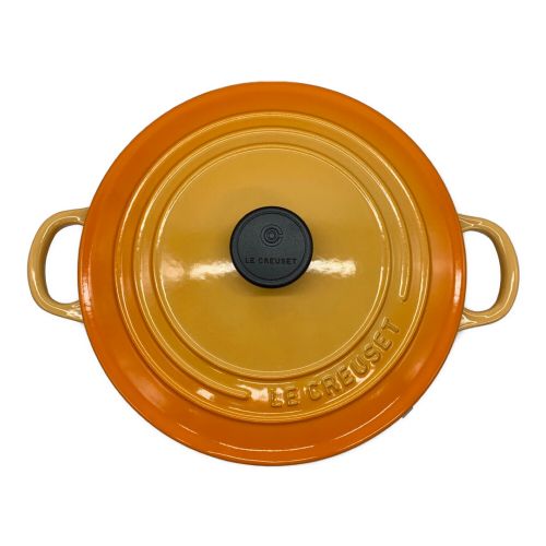 LE CREUSET (ルクルーゼ) ココットロンド 22cm オレンジブロッサム