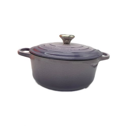LE CREUSET (ルクルーゼ) 鍋 パープル シグニチャー/20cm｜トレファク