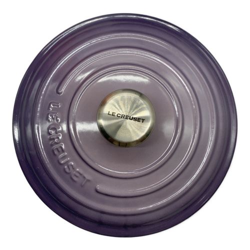 LE CREUSET (ルクルーゼ) 鍋 パープル シグニチャー/20cm｜トレファク