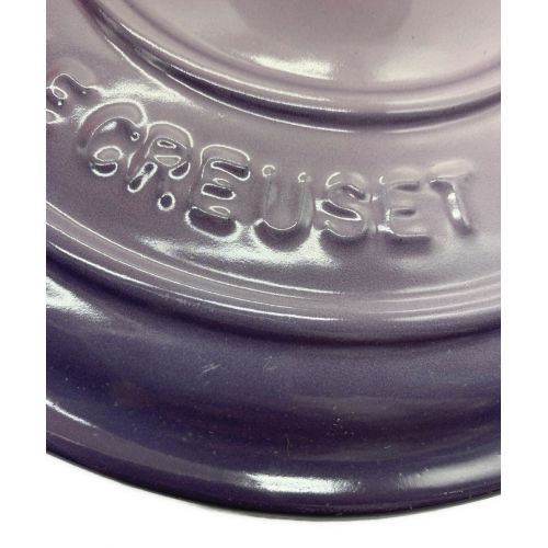 LE CREUSET (ルクルーゼ) 鍋 パープル シグニチャー/20cm｜トレファク