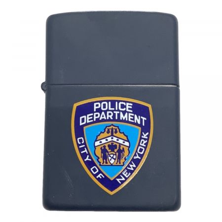 ZIPPO NYPD マット ネイビー