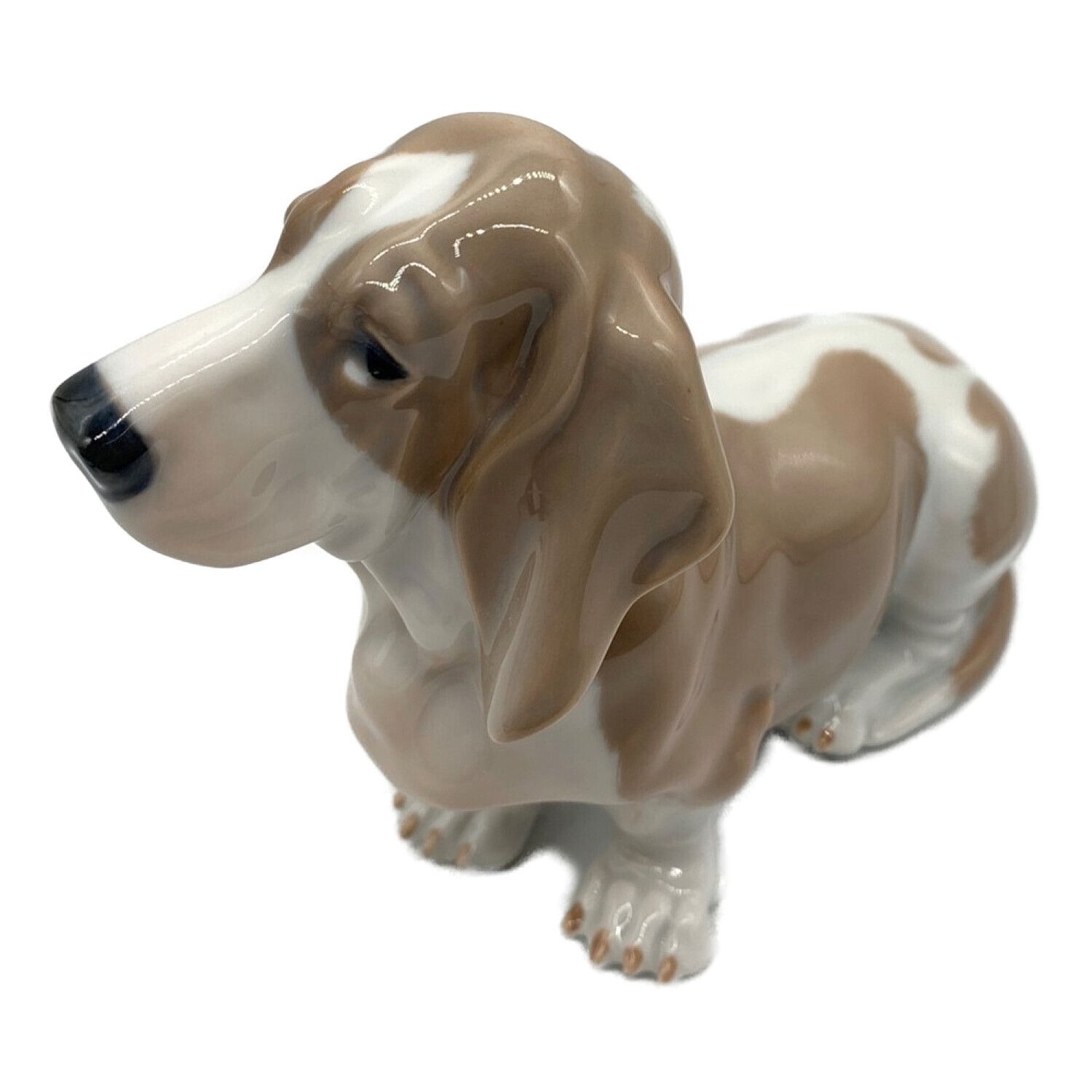 美品ロイヤルコペンハーゲン 犬の親子(ゴールデンレトリバー)陶器人形 