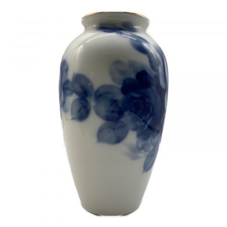 大倉陶園 (オオクラトウエン) 花瓶 ブルーローズ