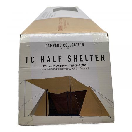 campers collection (キャンパーズコレクション) TCハーフシェルター THF-340 (約)幅3400mm×奥行1800mm×高さ1100mm