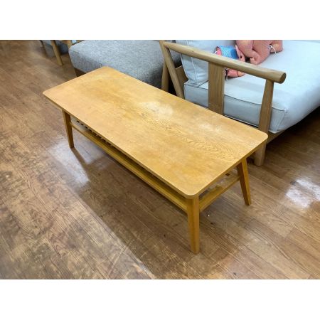 PACIFIC FURNITURE SERVICE (パシフィックファニチャーサービス) ローテーブル ナチュラル DH TEA TABLE WITH  SHELF｜トレファクONLINE