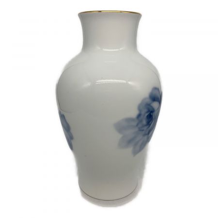 大倉陶園 (オオクラトウエン) 花瓶 ブルーローズ 28cm