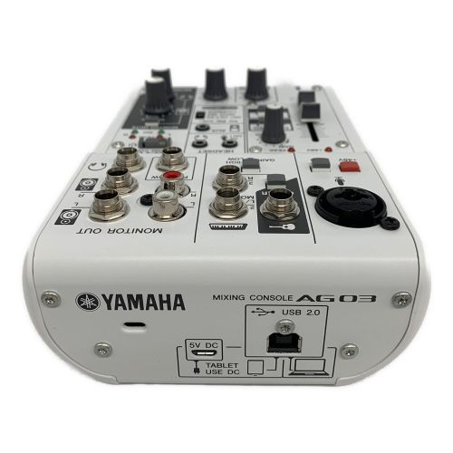 YAMAHA (ヤマハ) ミキサー AG03 通電確認のみ