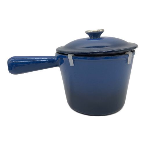 LE CREUSET (ルクルーゼ) 片手鍋 ブルー ウィンザーポット